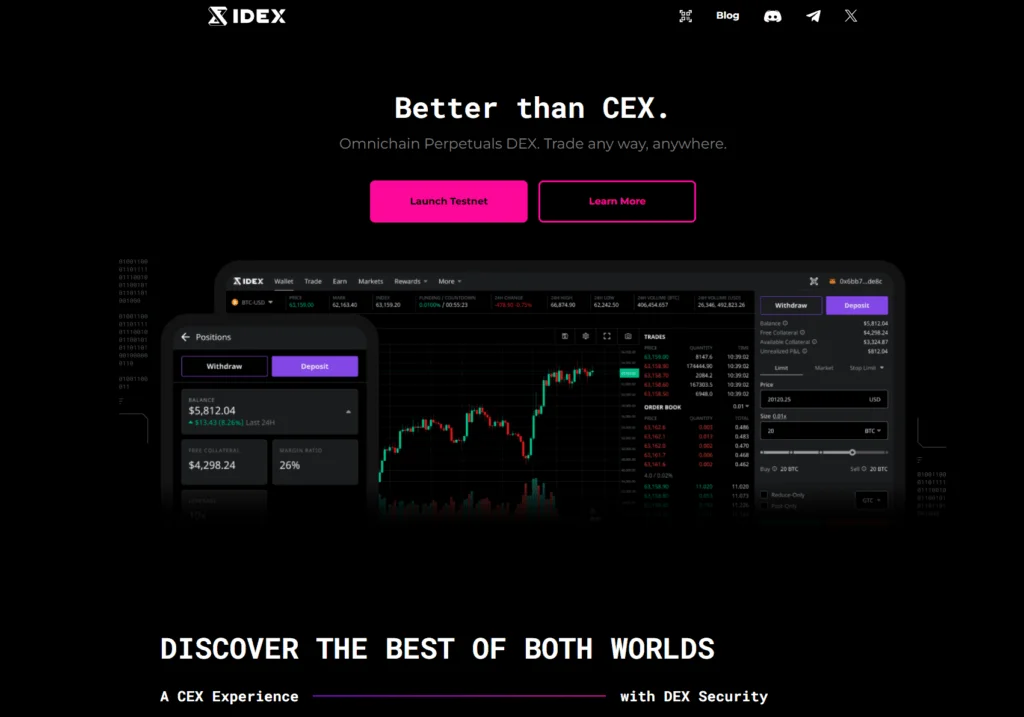 idex IDEX торговать криптовалютой