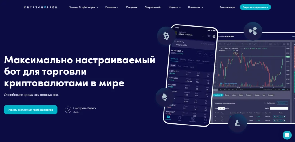 Торговые боты Cryptohopper